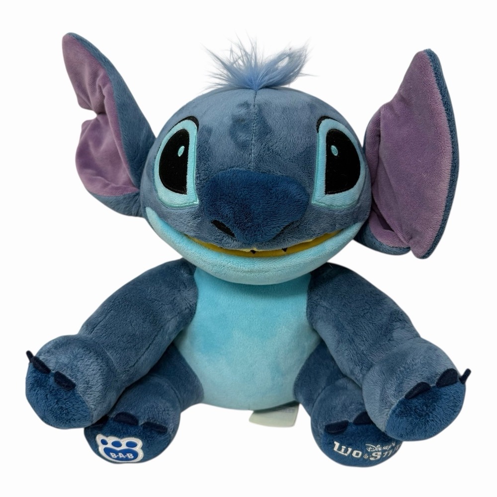 Build A Bear‎ Disney Lilo and Stitch Plush Blue Experiment 626 Stuffed Animal